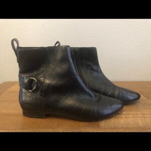 Able leather booties 6.5